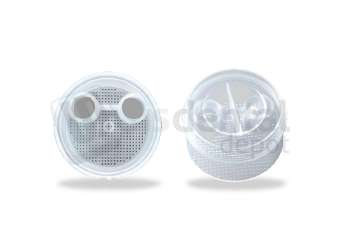 TPC - DISPOSABLE SOLID COLLECTOR TRAPS, 1 7/8" CLEAR (EACH) - Fits 2600 Unit - Parts & Components - # 53016-S