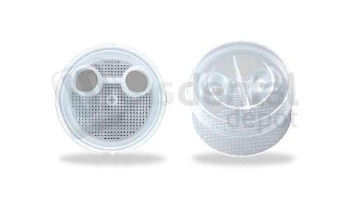 TPC - DISPOSABLE SOLID COLLECTOR TRAPS, 1 7/8" CLEAR (EACH) - Fits 2600 Unit - Parts & Components - # 53016-S