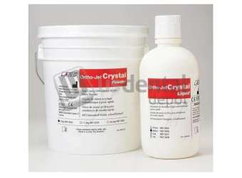 LANG Ortho-Jet CRYSTAL CLEAR Ortho Acrylic Ortho Acrylic  5-lb kit  (2.3 kg powder/946 mL liquid) #0256C