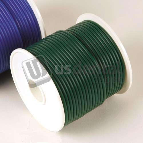 HOUSE BRAND Wire Wax GREEN 2.0mm 250gr - 0.5lb - 12ga - #711-012