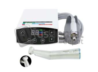 COXO C PUMA Dental Electric Brushless Micro Motor LED + Fiber Optic Contra Angle  1:1 4H  ( New logo YUSEDENT )