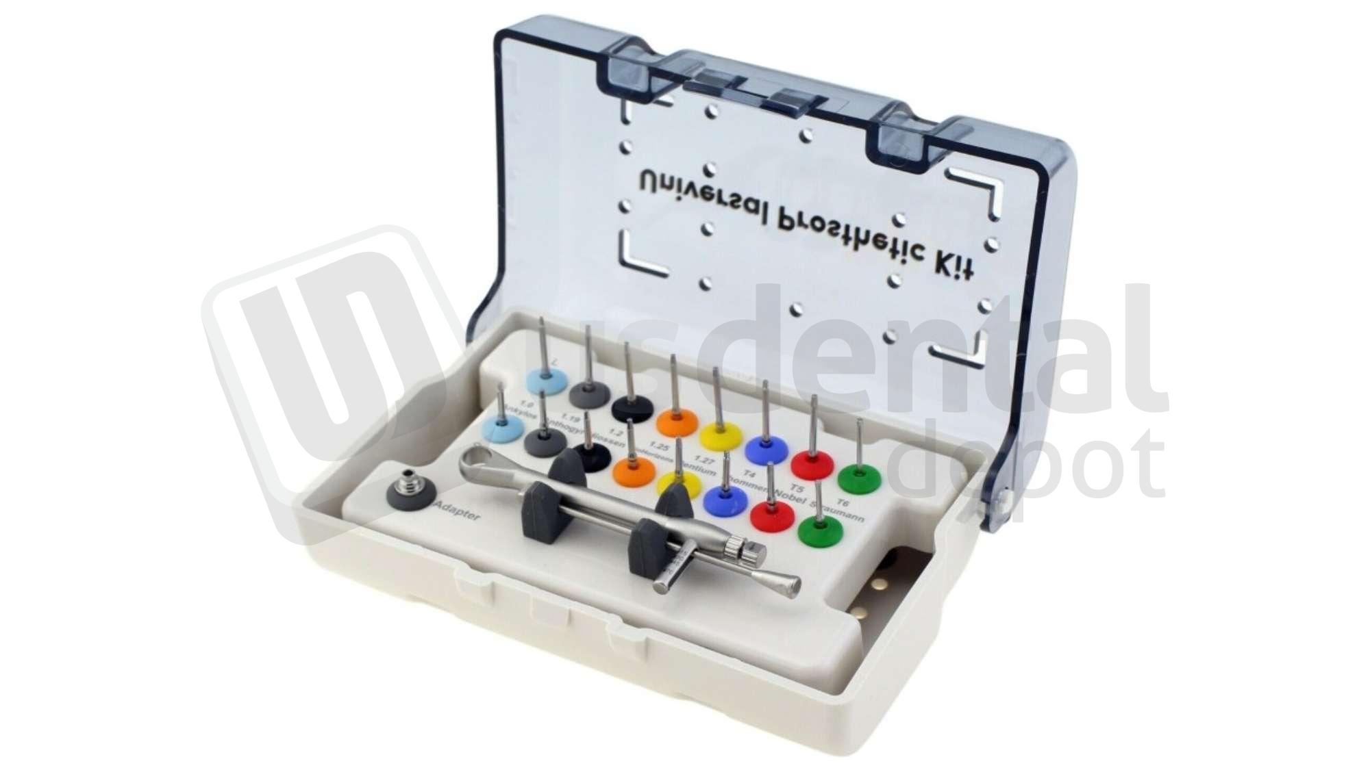 UNIVERSAL PROSTHETIC KIT 2 DIGITECH Screw Removal Kit US Dental Depot