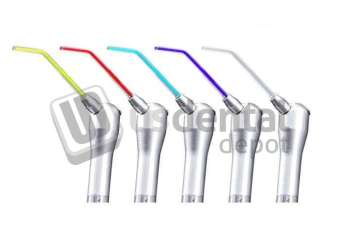 3D-DENTAL - ESSENTIALS Plastic Core Rainbow Air/Water Tips  250/Bag - #   # 