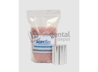 SNOW ROCK - AcryFlex - 2.2lb (1kg) Bag - #0 CLEAR - Semi-flexible Acrylic Thermoplastic - # AF5590