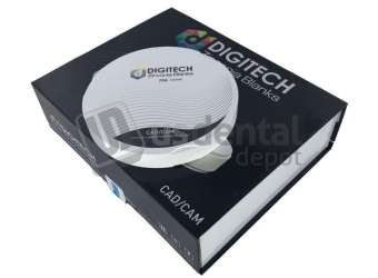 DIGITECH - Zirconia Discs ML C3 Super Translucent - ZZ 95mmX14mm - 1 Discs per box - for ZirkonZahn #ML ST C3 95 14MM