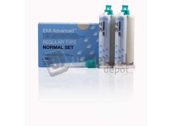 GC America - EXA Advanced - Normal Set, Regular Body, Value Package Contains: Quantity of 8 cartridges (48 mL each) and 24 mixing tips. - # 138117