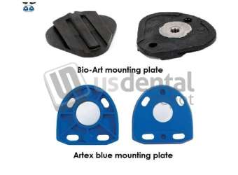 AD2 Dental - Bio-Art & Artex Compatible Magnetic Mounting Plates (bag of 50 plates) - #MP298065