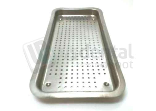 Small Instrument Tray for Sterilizer Autoclave M11 / M11D - Size: 6-5/8" wide x 15" long x 1-1/8" deep   # M1310   OEM #050-4260-0  ( Replacement parts )