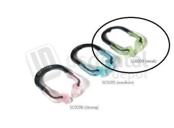 DIGITECH - Matrix Band ( Resin )  LIGHT GREEN - soft/ weak 1pk  # SC0204