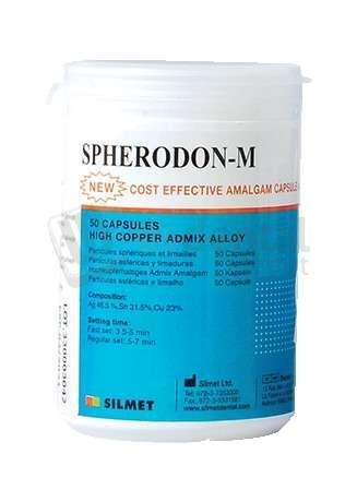 SILMET - Spherodon-M 2 Spill Regular Set Admix Alloy 45.5% Ag. 50pk - Silmet* - # 104-0-121472