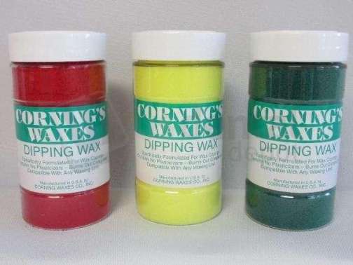 CORNING - Dipping RED Wax - 8oz  #198R