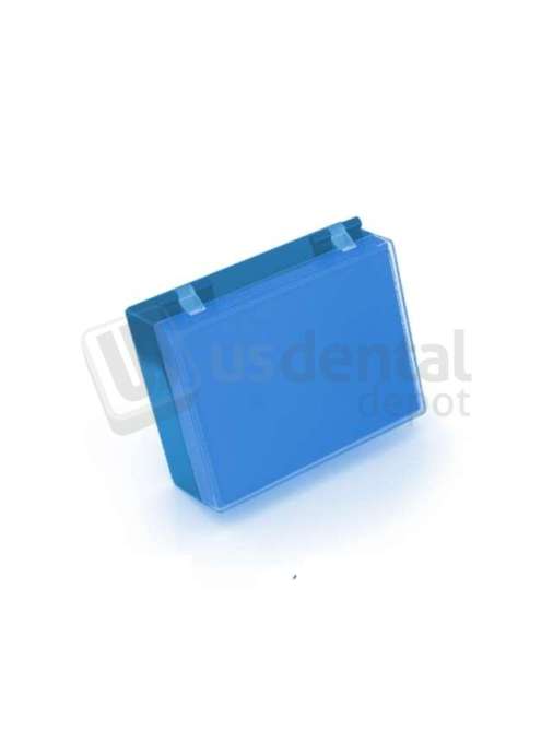 HARVEST DENTAL - Crown Box  1"  SC  Blue / Clear  w Foam  500/CTN - # 10502