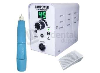 RAM Products INC - Rampower 45 Box, Optimus 45 Handpiece & On/Off Pedal - # RPOWER45SETA