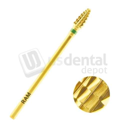 RAM Products INC - Mini Bullet Coarse Gold Carbide Bit 3/32" - # 93200