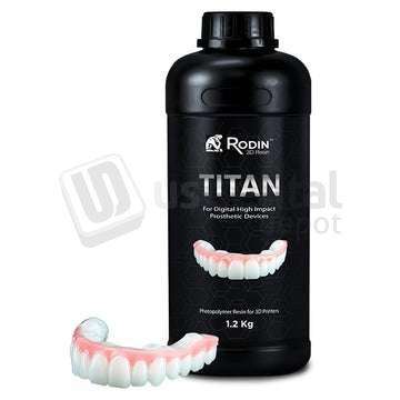 PAC-DENT - RODin Titan, Shade B1, 1.2kg/Bottle - 3D Resins Ceramic Nanohybrid - # 23986 