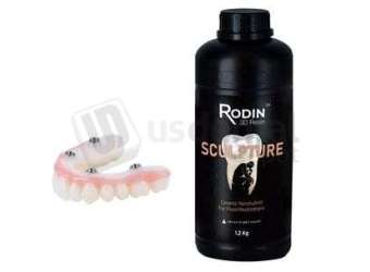 PAC-DENT - RODIN Sculpture 1.0  Shade 0M1, 1.2kg/Bottle - 3D Resins Ceramic Nanohybrid - #    ( Bleach ) # 3DR-CNR-M1-1200 