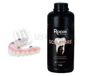 PAC-DENT - RODin Sculpture 1.0  Shade 0M1, 300g/Bottle - 3D Resins Ceramic Nanohybrid - #    ( Bleach ) # 3DR-CNR-M1-300