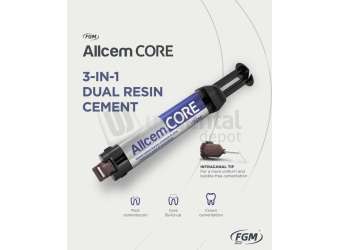 FGM - Allcem Core A2 - dual body syringes 6g - # 4000019281  - Dual Cement