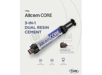 FGM - Allcem Core A3 - dual body syringes  6g - # 4000019282  - Dual Cement