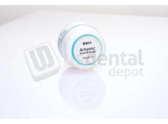 BSM Dental - Artamic  Stain & Glaze  Blue  4gr ( Low Fusion for Zirconia, Porcelain & Disilicates ) - # 23989