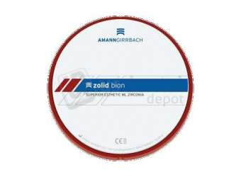 AMANN GIRRBACH - Zolid Bion A3,5 98x25 F - Zirconia Discs 98mm x 25mm # 768289