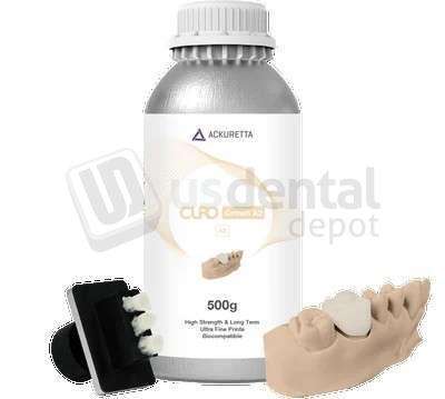 ACKURETTA - CURO 3D Resin FLOW TEMP   500g - BLEACH  - #