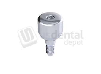 IBO  - M1.8 Healing Cap height 4mm - INTHEX NP (3.5mm)  NP. Titanium - # HEI-35404