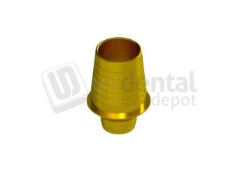 IBO - IBO - Non-Engaging 1G TiBase Gold Anodised - INTHEX NP(3.5mm)  NP. Titanium - # HEI-35750