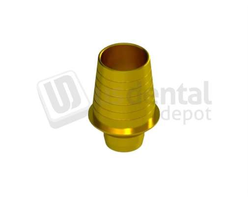 IBO - IBO - Non-Engaging 1G TiBase Gold Anodised - INTHEX NP(3.5mm)  NP. Titanium - # HEI-35750