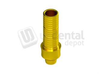 IBO  - Non-Engaging 3G Tibase gingiva height 2.5mm different cementing height Gold Anodised - INTHEX NP (3.5mm)  NP. Titanium - # HEI-35744