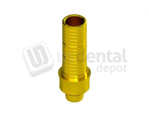 IBO - IBO - Non-Engaging 3G Tibase gingiva height 2.5mm different cementing height Gold Anodised - INTHEX NP(3.5mm)  NP. Titanium - # HEI-35744