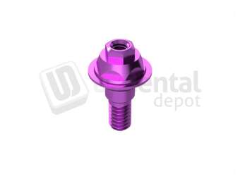 IBO  - Straight Multiunit® Abutment height 0.75mm Pink Anodised - INTHEX NP (3.5mm)  NP. Titanium - # HEI-35801