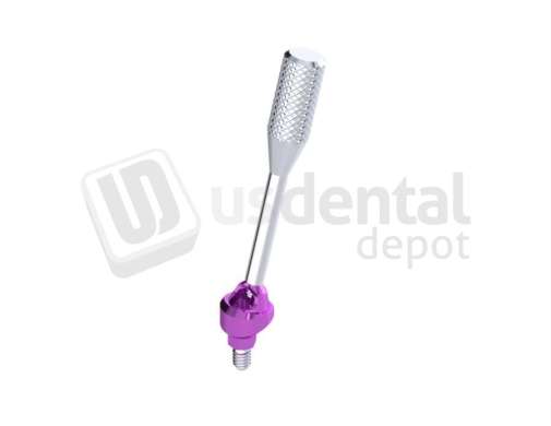 IBO - IBO - 17º Angled Multiunit® Abutment height 3mm Pink Anodised - INTHEX NP(3.5mm)  NP. Titanium - # HEI-35853