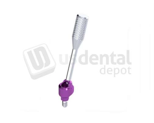 IBO - IBO - 17º Angled Multiunit® Abutment height 4mm Pink Anodised - INTHEX NP(3.5mm)  NP. Titanium - # HEI-35854