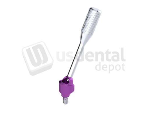 IBO - IBO - 30º Angled Multiunit® Abutment height 4mm Pink Anodised - INTHEX NP(3.5mm)  NP. Titanium - # HEI-35864