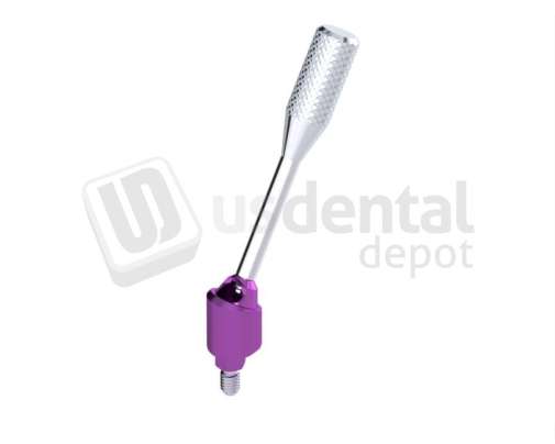 IBO - IBO - 30º Angled Multiunit® Abutment height 6mm Pink Anodised - INTHEX NP(3.5mm)  NP. Titanium - # HEI-35866