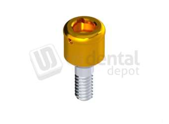 IBO  - LOCK-ATTACH Abutment height 2mm Titanium Nitride Coating - INTHEX NP (3.5mm)  NP. Titanium - # HEI-35902