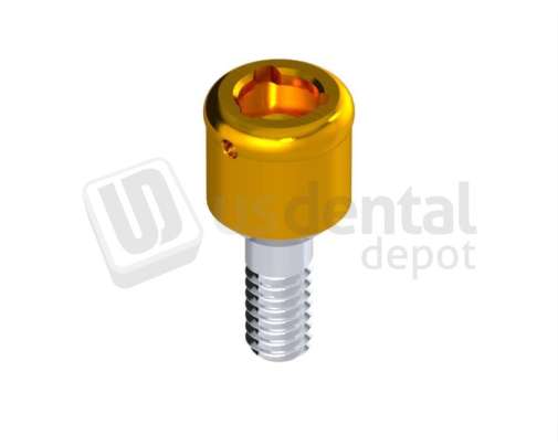 IBO - IBO - LOCK-ATTACH Abutment height 2 mm Titanium Nitride Coating - INTHEX NP(3.5mm)  NP. Titanium - # HEI-35902