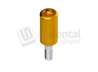 IBO - IBO - LOCK-ATTACH Abutment height 6 mm Titanium Nitride Coating - INTHEX NP(3.5mm)  NP. Titanium - # HEI-35906