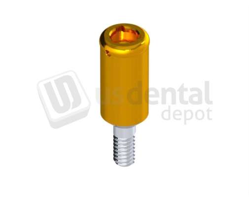 IBO - IBO - LOCK-ATTACH Abutment height 6 mm Titanium Nitride Coating - INTHEX NP(3.5mm)  NP. Titanium - # HEI-35906