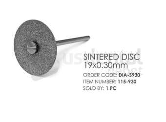 BESQUAL -  Sintered diamond discs , 19mm x 0,30mm  1pk- # 115-930