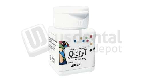 NEW STETIC - O-CRYL Ortho polymer Clear 60g. - self curing acrylic powder - ortho-cryl - ORTHOCRYL