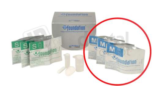 J MORITA - Foundation Medium Size - Dia. 15mm x 25mm (5 pk) COLLAGEN-BASED BONE FILLING AUGMENTATION MATERIAL - # 27-500200