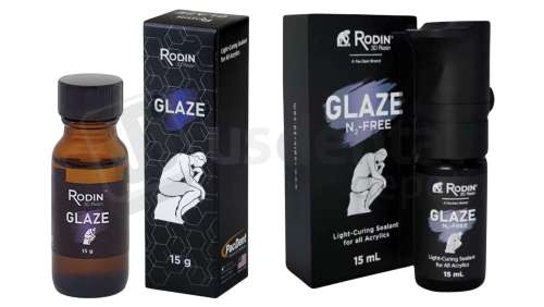 PAC-DENT - RODin N2-FREE  All-Purpose Glaze, 15ml/Bottle - 3D Resins All-Purpose Glaze - # 24015  ( NO need of NITROGEN for curing )