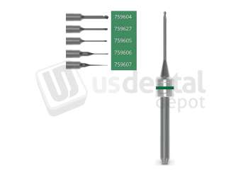 AMANN GIRRBACH - Roto RFID Green 1.5mm - CadCam burs  - 6mm Matron - # 759627