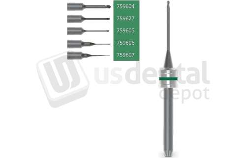 AMANN GIRRBACH - Roto RFID Green 1.5mm - CadCam burs  - 6mm Matron - # 759627