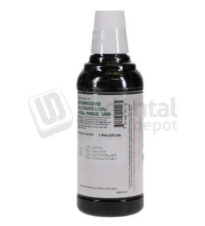 HOUSE BRAND - Chlorhexidine Gluconate rinse 0.12% 16oz. - #5626AA