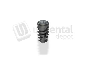 IBO Odontit -  - Implant Fixture 4.3D x 10mm Conical REACTIVE RP ( 4.3mm ) WP ( 5.0mm ) (4.3mm) - Roughed & Etched surface - # RA4310