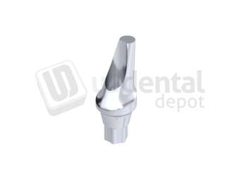 IBO Odontit - Engaging 15º Angled Abutment - Conical Active 3.0 Titanium - # HEC-30650