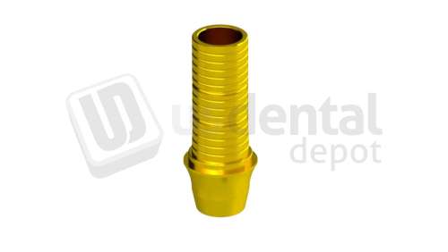 IBO Odontit - Non-Engaging 3G Tibase gingiva height 2mm different cementing height Gold -Conical Active RP ( 4.3mm ) WP ( 5.0mm ) Titanium - # HEC-43742